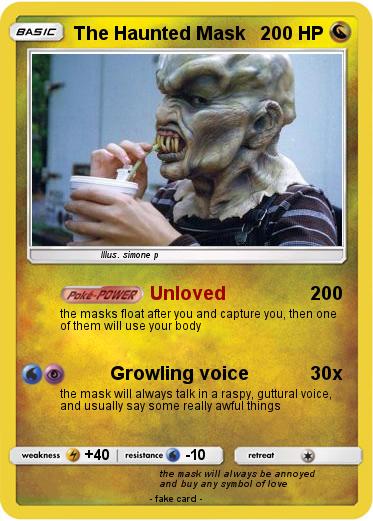 Pokemon The Haunted Mask