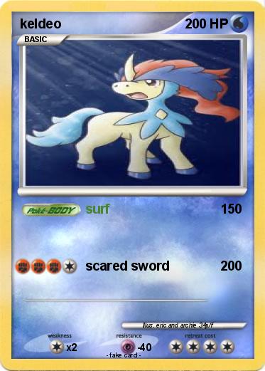 Pokemon keldeo
