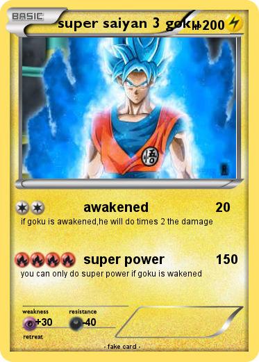 Pokemon super saiyan 3 goku