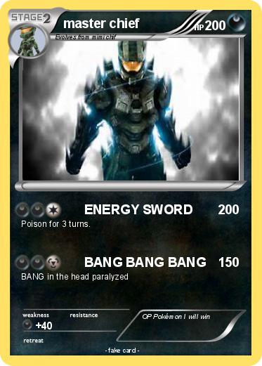 Pokemon master chief