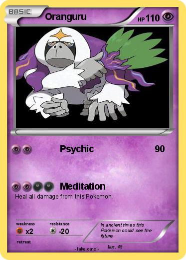 Pokemon Oranguru