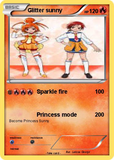 Pokemon Glitter sunny