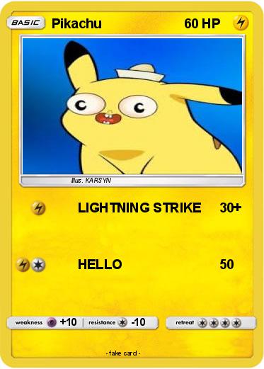 Pokemon Pikachu