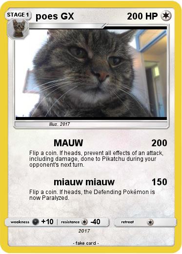 Pokemon poes GX