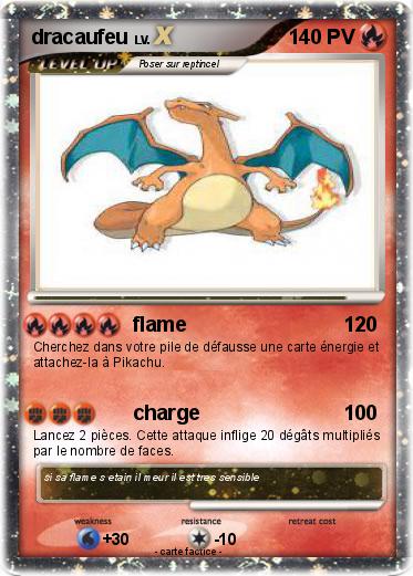 Pokemon dracaufeu