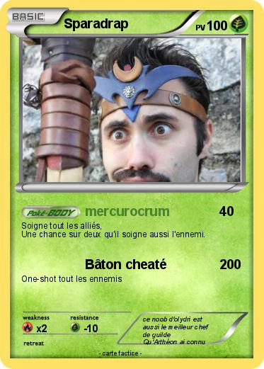 Pokemon Sparadrap