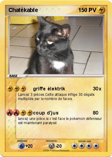 Pokemon Chatékable