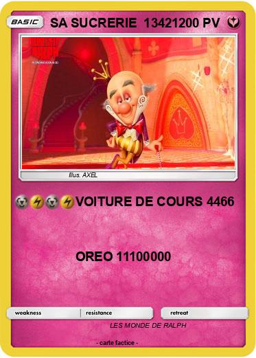 Pokemon SA SUCRERIE  13421