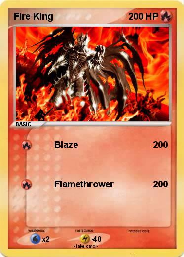 Pokemon Fire King