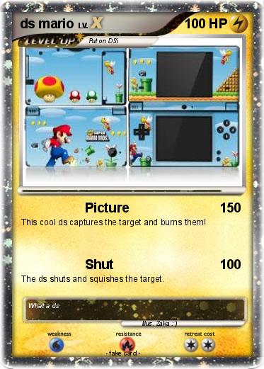 Pokemon ds mario