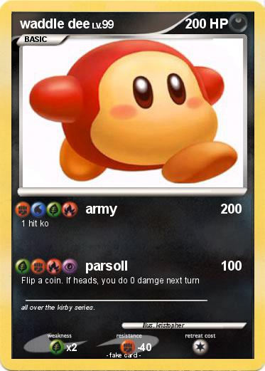Pokemon waddle dee