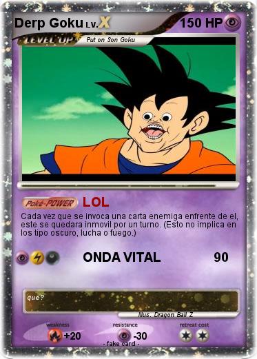 Pokemon Derp Goku