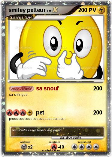 Pokemon smiley petteur