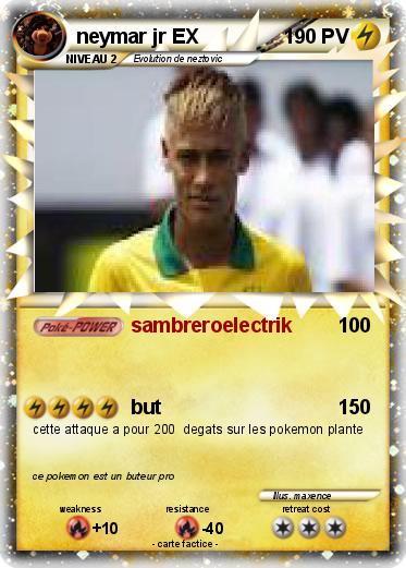 Pokemon neymar jr EX