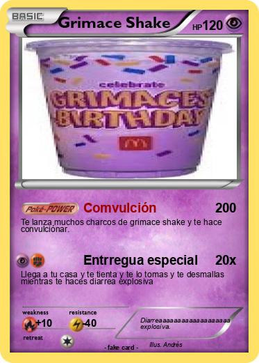Pokemon Grimace Shake