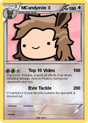 Pokemon MCandyevie X