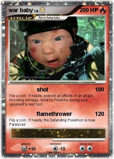 Pokemon war baby