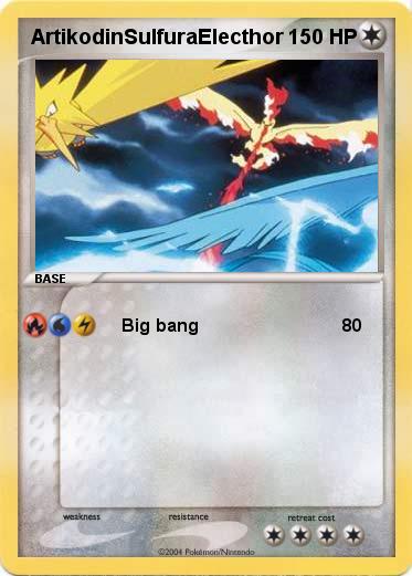 Pokemon ArtikodinSulfuraElecthor