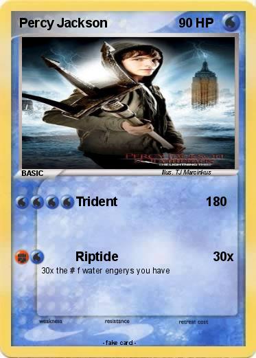 Pokemon Percy Jackson