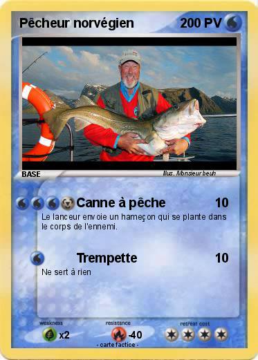 Pokemon Pêcheur norvégien