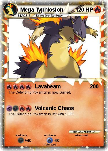 Pokemon Mega Typhlosion