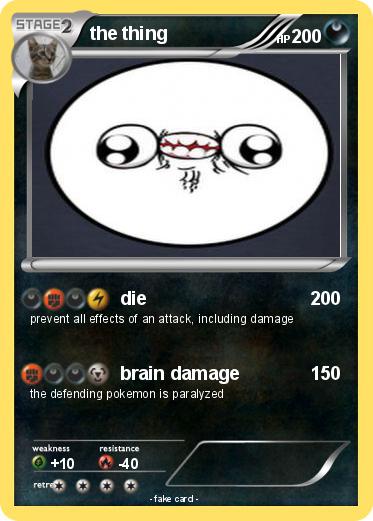 Pokemon the thing