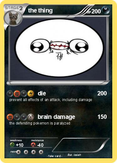 Pokemon the thing