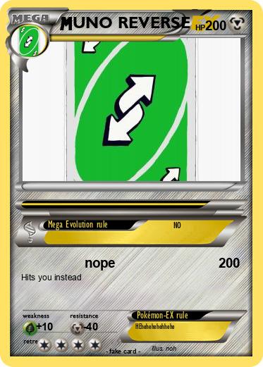 Pokemon UNO REVERSE