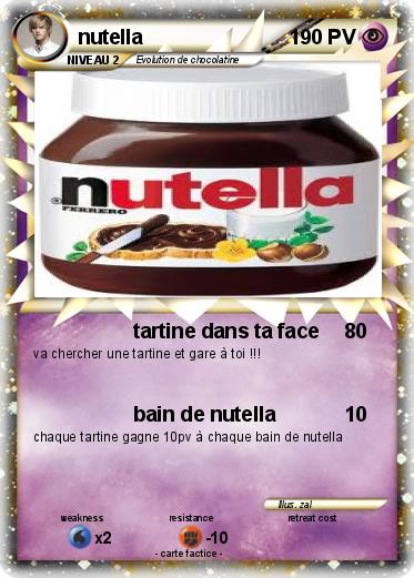 Pokemon nutella
