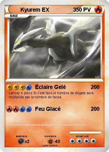 Pokemon Kyurem EX                3