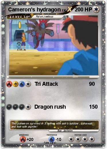 Pokemon Cameron's hydragon