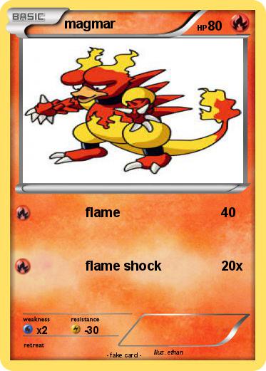 Pokemon magmar