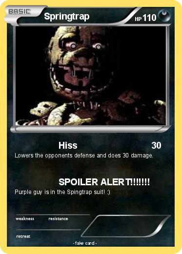 Pokemon Springtrap