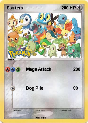 Pokemon Starters
