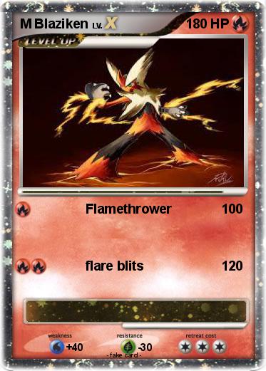 Pokemon M Blaziken