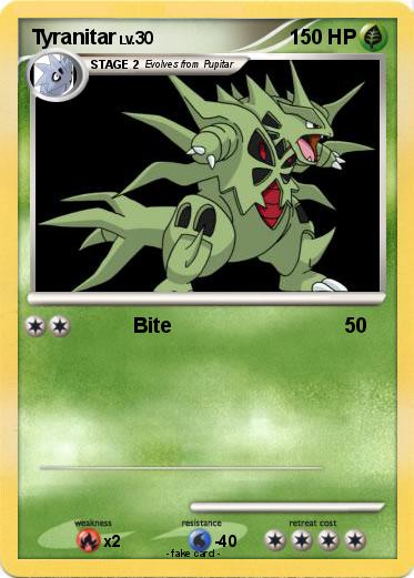 Pokemon Tyranitar