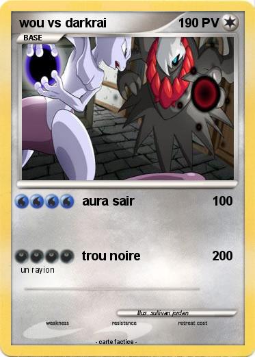 Pokemon wou vs darkrai