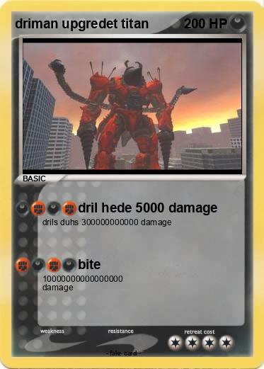 Pokemon driman upgredet titan