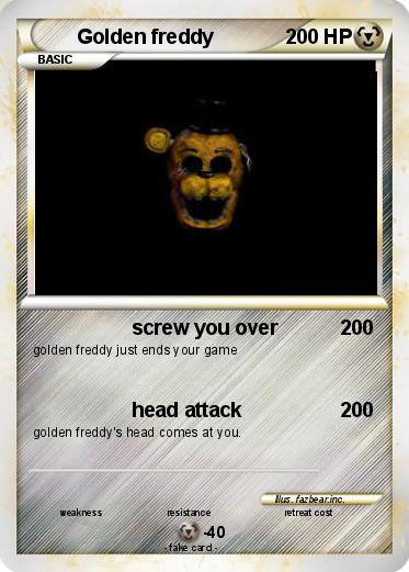 Pokemon Golden freddy