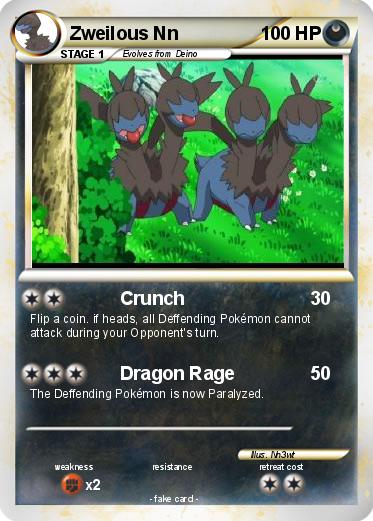 Pokemon Zweilous Nn