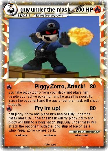 Pokemon guy under the mask