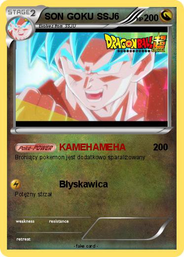 Pokemon SON GOKU SSJ6