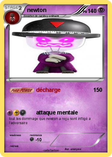 Pokemon newton