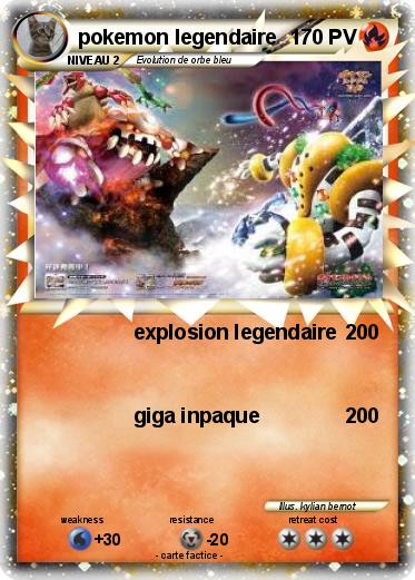 Pokemon pokemon legendaire