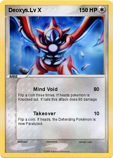 Pokemon Deoxys.Lv X