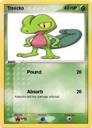 Pokemon Treecko