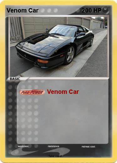 Pokemon Venom Car