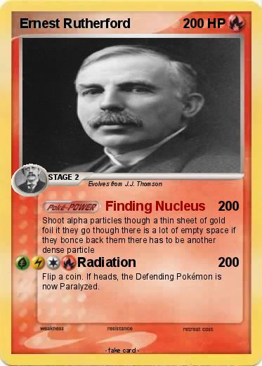 Pokemon Ernest Rutherford