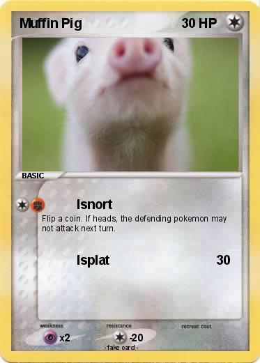 Pokemon Muffin Pig