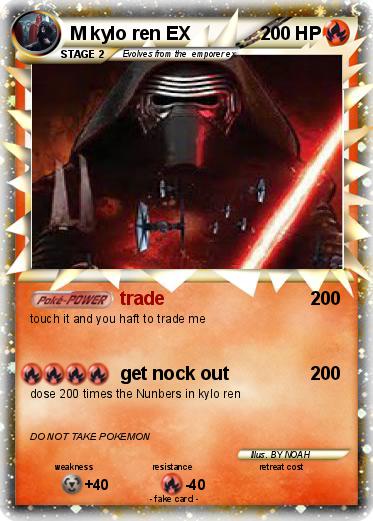 Pokemon M kylo ren EX